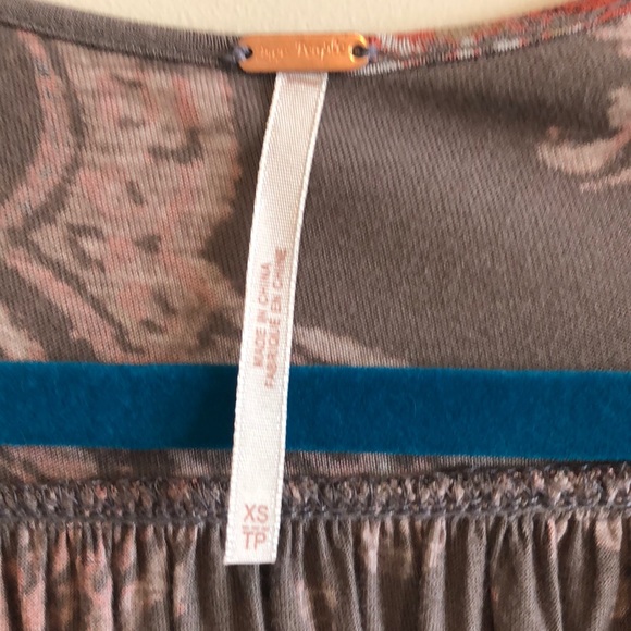 Free People Tie Front Top with Bell Sleeves 💥💥 - Picture 4 of 7